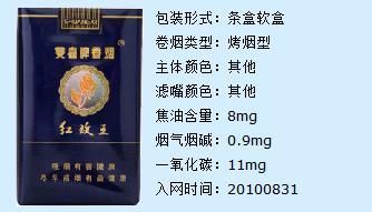 红玫王软蓝香烟价格一览，最新市场报价及图片展示 - 3 - 635香烟网