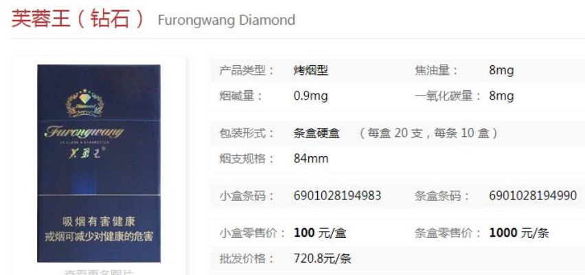 芙蓉王钻石香烟价格解析，批发与零售价差异探究