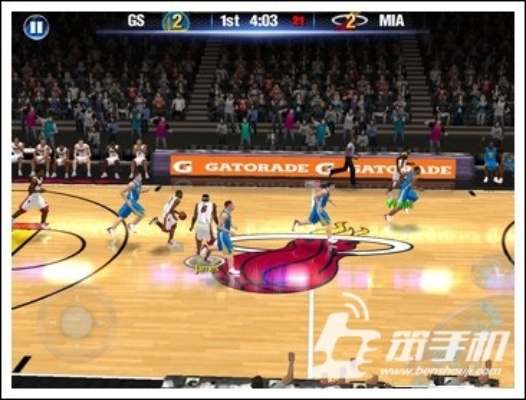 NBA2K14手机版过人技巧解析:轻松驾驭球场,掌控比赛节奏 NBA2K14手机版过人技巧解析:轻松驾驭球场,掌控比赛节奏