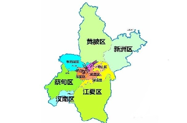 湖北的武汉市是有那几个镇组成的? 湖北的武汉市是有那几个镇组成的?