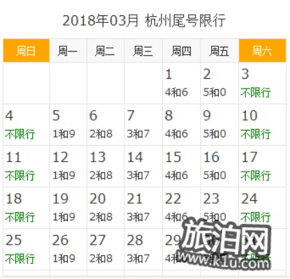 【杭州今日限行尾号】2025年5月19日杭州限行尾号是几 【杭州今日限行尾号】2025年5月19日杭州限行尾号是几