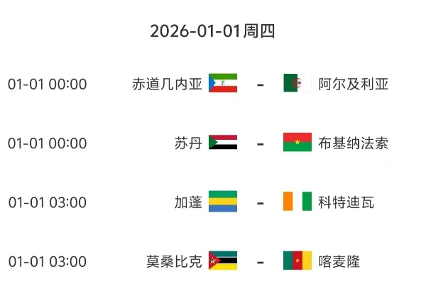 非洲杯赛程火热出炉:激情对决即将点燃非洲大陆 非洲杯赛程火热出炉:激情对决即将点燃非洲大陆