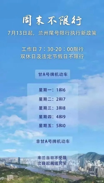 【兰州今日限行尾号】2025年7月26日兰州限行尾号是几 【兰州今日限行尾号】2025年7月26日兰州限行尾号是几