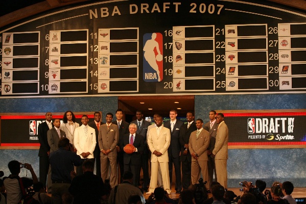 2007年NBA选秀结果(2007年NBA选秀排名)