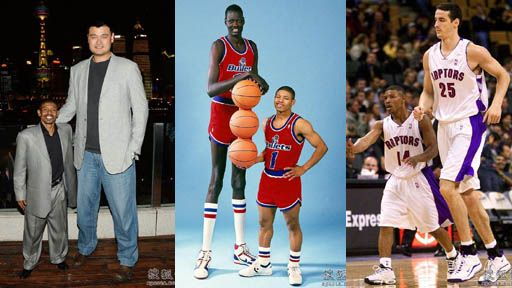 高矮对比NBA:身高不是极限,热爱才是王道 高矮对比NBA:身高不是极限,热爱才是王道