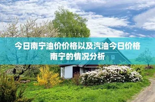【南宁今日油价】2025年6月27日南宁油价是多少 【南宁今日油价】2025年6月27日南宁油价是多少