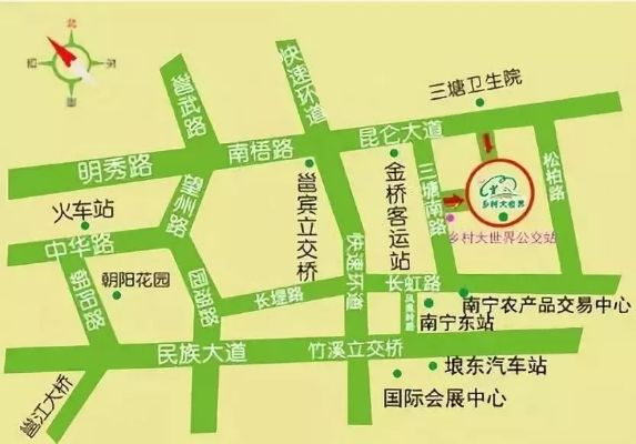 南宁市吉兴西路怎么走 南宁市吉兴西路怎么走