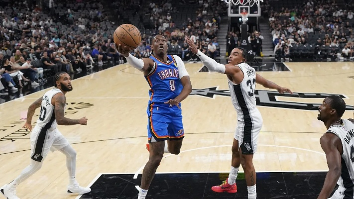 雷霆与马刺:NBA赛场上的经典对决与战术博弈 雷霆与马刺:NBA赛场上的经典对决与战术博弈