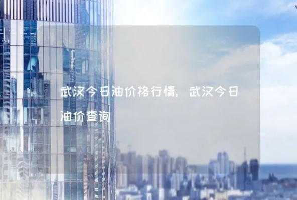 【武汉今日油价】2025年8月3日武汉油价是多少 【武汉今日油价】2025年8月3日武汉油价是多少