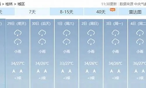 【桂林未来15天天气预报】桂林未来15天气情况查询 【桂林未来15天天气预报】桂林未来15天气情况查询