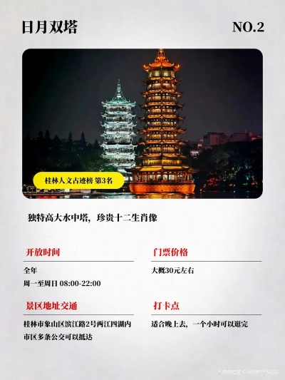桂林市日月双塔怎么进 桂林市日月双塔怎么进