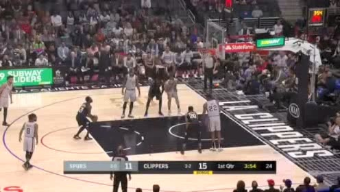 热血沸腾!马刺vs快船高清录像带你重温NBA经典对决 热血沸腾!马刺vs快船高清录像带你重温NBA经典对决