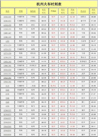 到杭州市动车什么价格 到杭州市动车什么价格
