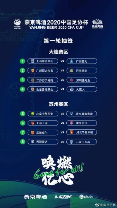 足协杯赛程公布!球迷们的狂欢盛宴即将开启 足协杯赛程公布!球迷们的狂欢盛宴即将开启