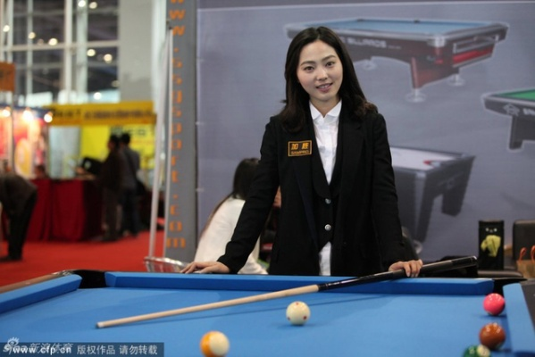 车侑蓝图片:揭秘这位台球女神的魅力瞬间 车侑蓝图片:揭秘这位台球女神的魅力瞬间