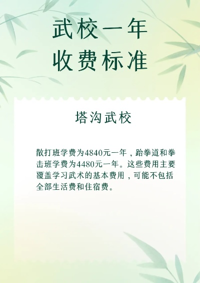 哈尔滨武术学院怎么收费? 哈尔滨武术学院怎么收费?