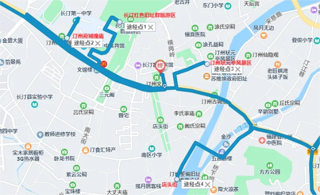 长汀县福建附近有哪个点 长汀县福建附近有哪个点