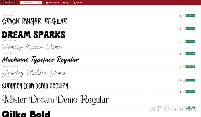 字体网站 国外长尾关键词集合 字体网站 国外长尾关键词集合