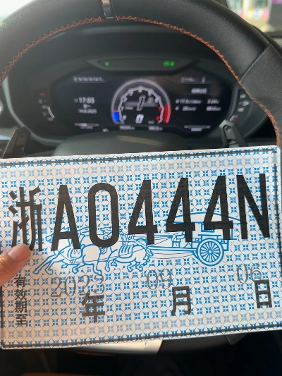 杭州市临时牌照是什么样 杭州市临时牌照是什么样